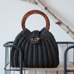 Hoooked haakpakket tas Firenze anthracite Ittedesigns