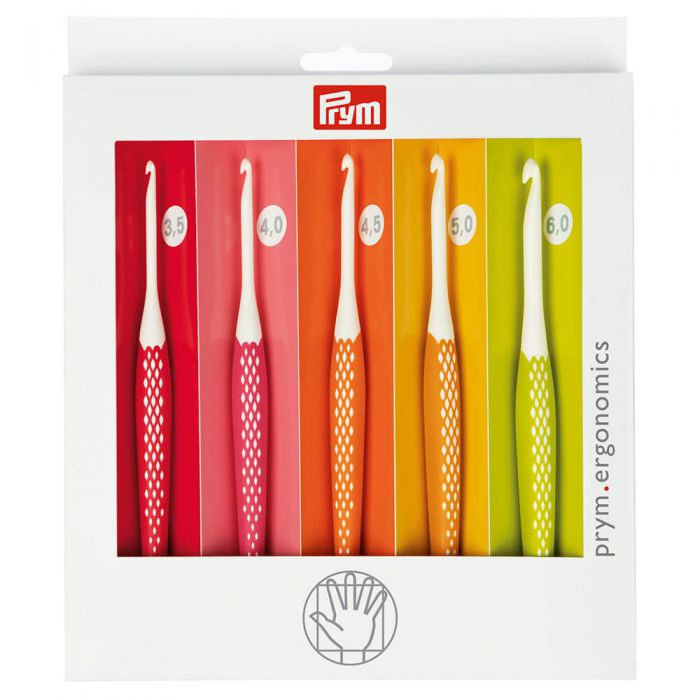 Prym Ergonomics wolhaaknaaldenset wolzolder