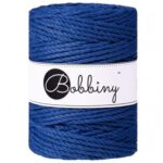 Bobbiny macrame 5mm Wolzolder Classic Blue