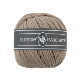 Durable Macrame Wolzolder Taupe 340