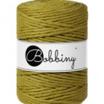 Bobbiny macrame koord 5mm kiwi wolzolder