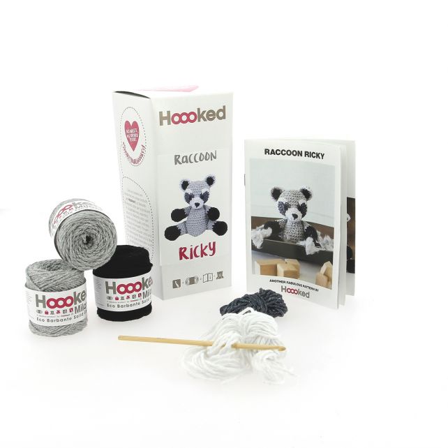 Haakpakket Raccoon Ricky hoooked