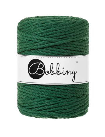 Bobbiny macrame TT pine green 5mm