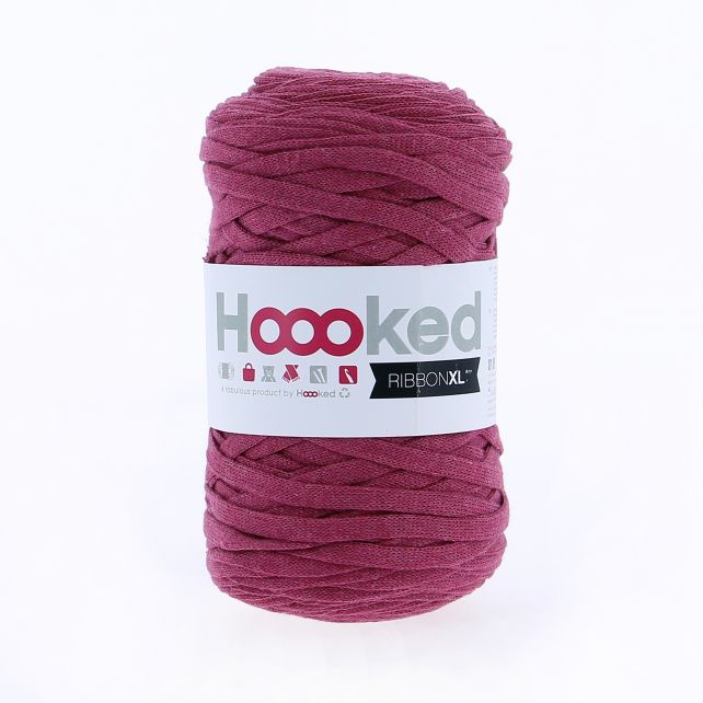 ribbon xl hoooked crazy plum
