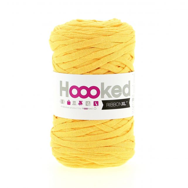 ribbonxl hoooked Lemon Yellow