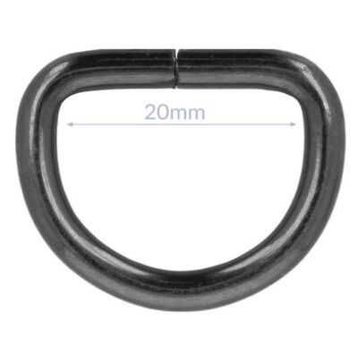 Opry D-Ring 20mm zwart