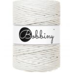 off-white 5mm bobbiny macrame
