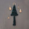 Hoooked macrame pakket Kerstboom groen