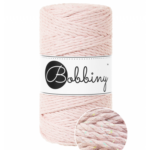 glossy-pastel-pink bobbiny macrame triple twist 3 mm