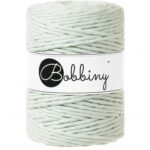 milky-green 5mm bobbiny
