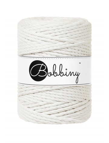 off-white bobbiny macrame triple twist 5 mm