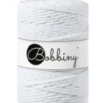 white 5mm bobbiny