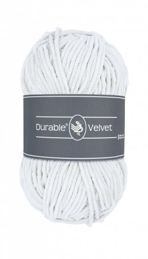 310-white Durable Velvet