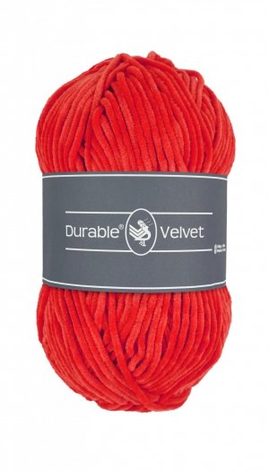 318-tomato Durable Velvet