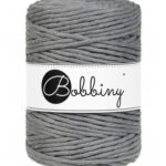 Bobbiny Macramé 5 mm Stone Grey