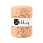 peach-fuzz macrame 5 mm bobbiny