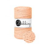 unicolor-peach-fuzz-3mm-100m TT bobbiny macrame
