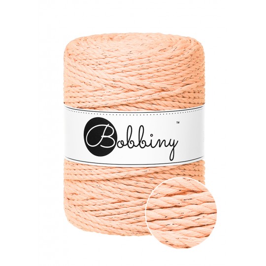 unicolor-peach-fuzz-5mm-100m TT bobbiny macrame