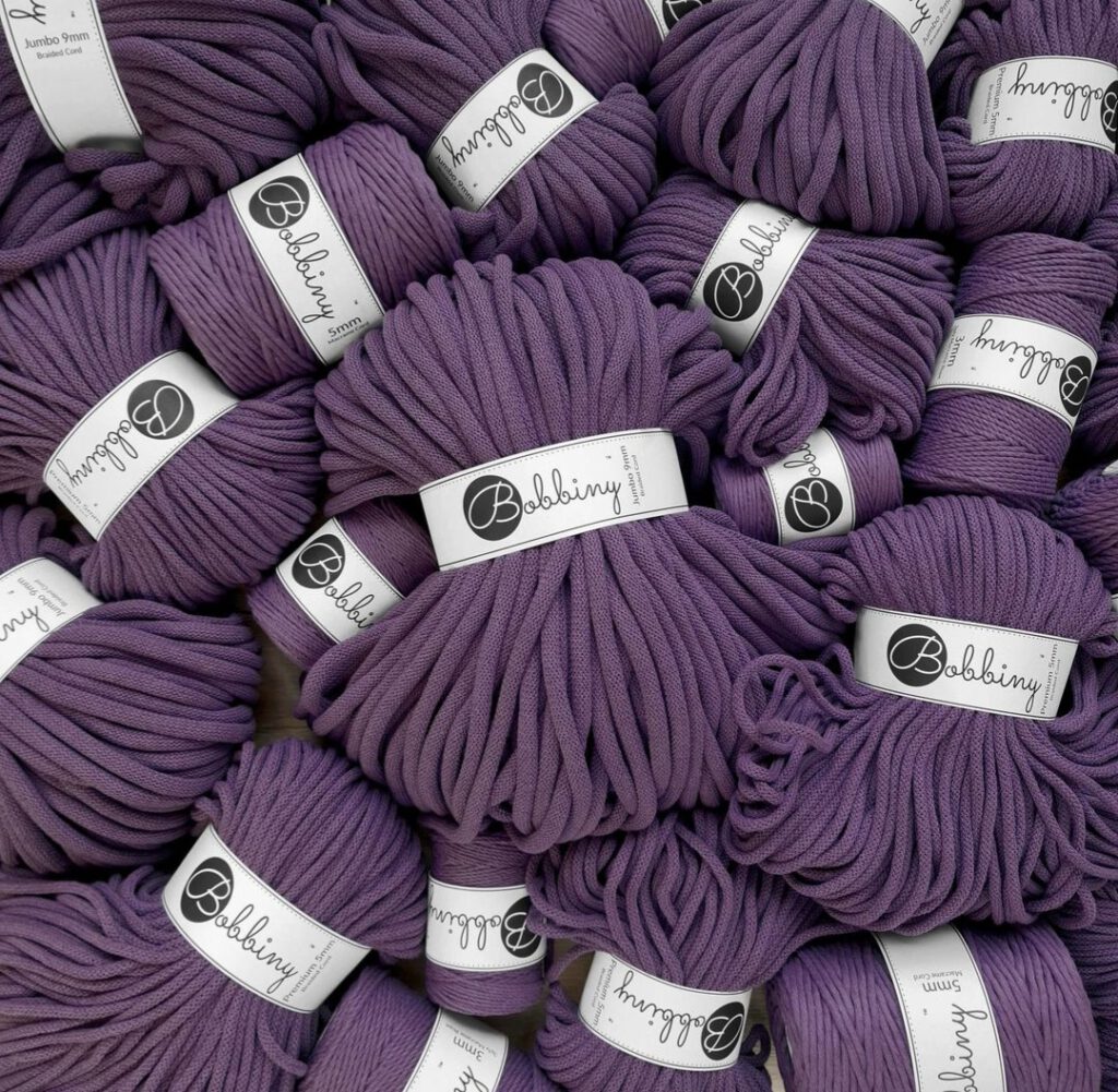Bobbiny overzicht kleur Violet