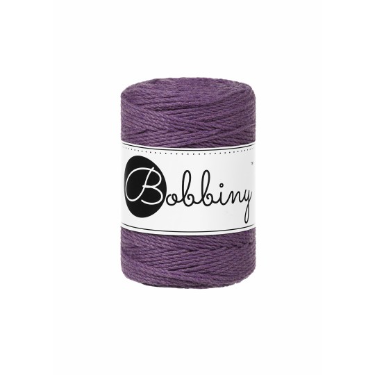 Bobbiny Macramé Triple Twist 1,5 mm Violet