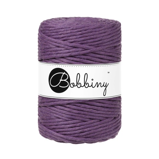 Bobbiny Macramé 5 mm Violet