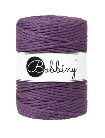 violet Bobbiny macrame 5mm TT