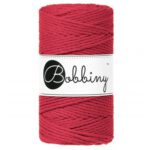 Bobbiny Macramé Triple Twist 3 mm Classic Red