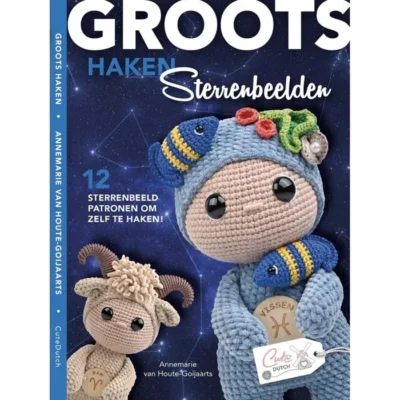 Boogschutter, Schorpioen, Tweelingen of ben jij een Waterman? Eén ding staat in de sterren geschreven: jij haakt met dit boek de allerleukste sterrenbeelden!