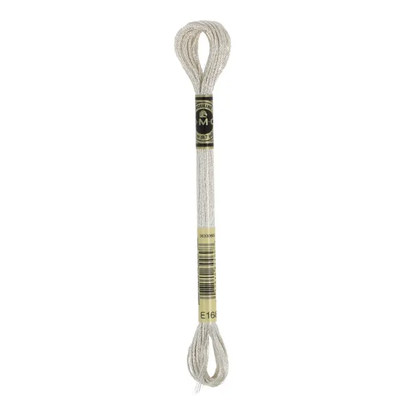 317W-E0168-1 DMC Metallic splijtgaren 6x8m - E0168