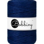 Bobbiny macrame 5mm Ink Blue