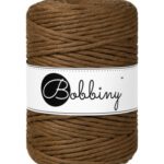 Bobbiny macrame 5mm Nut Brown
