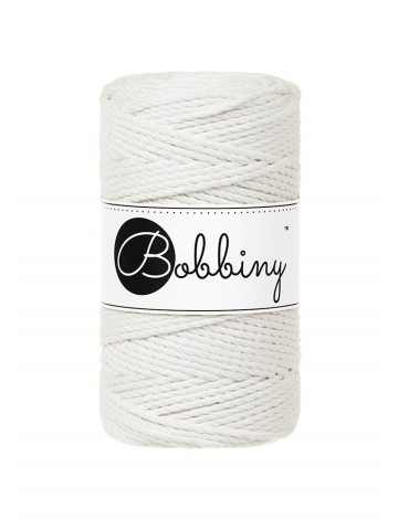 Bobbiny 3mm TT Off White Bobbiny 3mm TT Off White