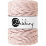 Bobbiny macrame 5mm Pastel Pink